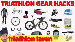 Triathlon Equipment Hacks [upl. by Ettenad]