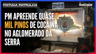 Polícia Militar apreende grande quantidade de drogas no Aglomerado da Serra em BH [upl. by Shue]