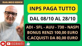 AUMENTO  ADI  PENSIONI SFL730AUUNASPI PAGAMENTI bonus 10080€ YouTubeshorts [upl. by Terbecki]