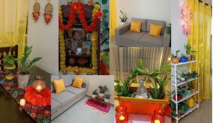 Diwali decoration ideas with plants at homedecor and plantsdewali decoration with plants [upl. by Aneram143]