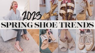 The Hottest Spring amp Summer Shoe Trends for 2023 Sandals Heels Wedges Platforms and MORE [upl. by Nivlam]