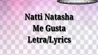 Natti Natasha  Me Gusta LetraLyrics [upl. by Cordier]