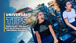 Maximizing Rides and Attractions at Universal Orlando Resort  Universal Tips [upl. by Judie]