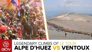 Alpe DHuez Vs Mont Ventoux Which Is The Toughest Most Legendary Climb Of Le Tour De France [upl. by Engvall]