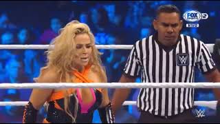 Aliyah Vs Natalya  WWE Smackdown 2112022 En Español [upl. by Nielsen]