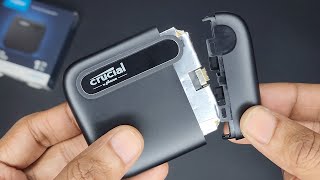 Crucial X6 1TB Portable SSD  Disassembly  Whats Inside [upl. by Dolly103]