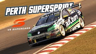 Assetto Corsa Perth SuperSprint V8 Supercar  Barbagallo [upl. by Chelsie]