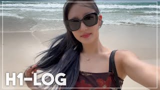 SUB H1LOG 브휘로그 첫 해외 편 ✈️ 지금 당장 보라카이  HWISEO휘서 보라카이 브이로그 [upl. by Adlev729]