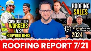 Roofing News W2s VS 1099s Construction workers Vs BodyBuilders Private Equity Vs Roofers [upl. by Thera]