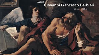 Artist Giovanni Francesco Barbieri 1591  1666 Italian Baroque Painter  WAA [upl. by Oinigih]