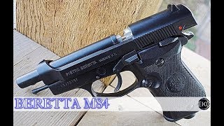 Airgun  Beretta Model M84 CO2 Blowback  Full Review [upl. by Chastain]