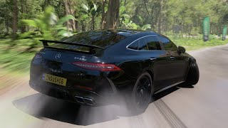 MERCEDES BENZ AMG GT 63S 1000HP  Steering Wheel Logitech G920  Forza Horizon 5 [upl. by Lenox]