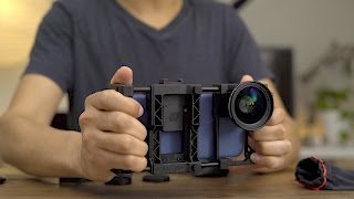 Improve iPhone videography with the Beastgrip rig  lens adapter [upl. by Alocin136]