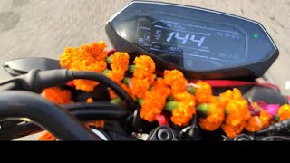 2024 Pulsar N250 Top Speed Test [upl. by Viridissa722]