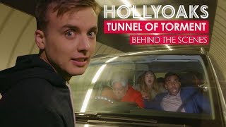 Hollyoaks Tunnel of Torment  Behind the Scenes [upl. by Ellennad576]