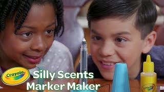 NEW Crayola Silly Scents Marker Maker  Crayola Product Demo [upl. by Dahl787]