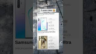 Samsung Galaxy Note 10 Plus vs Samsung Galaxy S24 Ultra [upl. by Jesus]