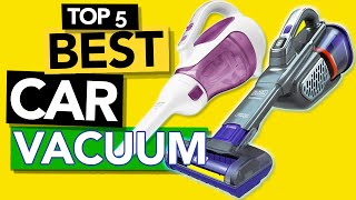 ✅ TOP 5 Best Car Vacuum Cleaner 2024 Cordless amp Handheld [upl. by February790]