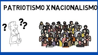 Qual a diferença entre Patriotismo e Nacionalismo [upl. by Ahsikam]