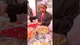 Odisha no 1 fruit salad 🥗😋🤤 youtubeshorts streetfood fresh food odisha shorts shortsviral [upl. by Dnamron]