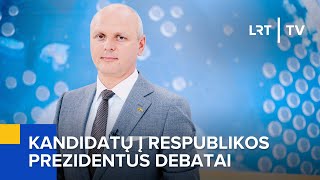 Rinkimai 2024 Kandidatų į Respublikos Prezidentus debatai  20240422 [upl. by Ruthy]