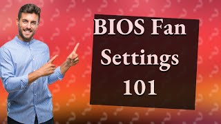 How do I access my BIOS fan settings [upl. by Richara]