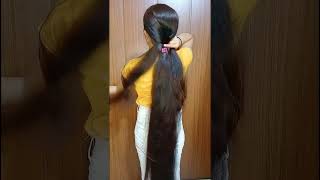 Easy hairstyle longhair hairstyle shorts [upl. by Mackler]