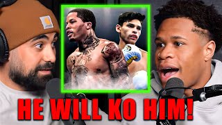 Devin Haneys Prediction For Ryan Garcia Vs Gervonta Davis [upl. by Ally]