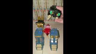 Power Rangers Choriki Sentai Zeo Ohranger DX Ohranger Robo Megazord Bandai Japan [upl. by Allwein]