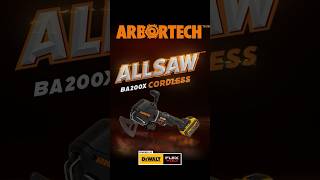 Arbortech ALLSAW BA200X Cordless Powered By DEWALT  Australia UK and Europe 54V [upl. by Eceirehs]