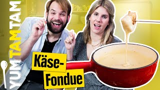 Käsefondue zu Silvester  Mit Kräuterbrot  yumtamtam [upl. by Ecile]