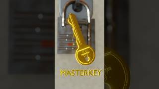 HOW MASTERKEYS WORK😲 3danimition shorts [upl. by Akema69]