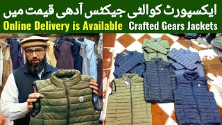 Cheapest Jackets Market  Export Quality Light Weight Puffer Jackets  Crafted Gears Jackets [upl. by Quillan457]