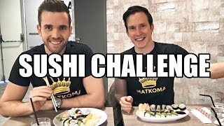 100 Bitar Sushi Challenge [upl. by Feliks252]