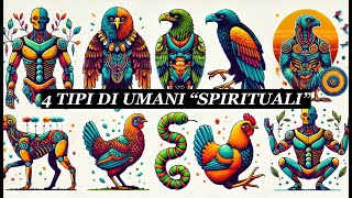 4 TIPOLOGIE DI COSCIENZE quotSPIRITUALIquot [upl. by Santiago]