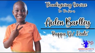 Aiden Bartley quotPappa DKentequot Funeral Service [upl. by Roberts]