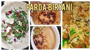 Parda Biryani पर्दा बिरयानी बनाने की आसान विधि easytomake Rasoikiduniya [upl. by Kisung]