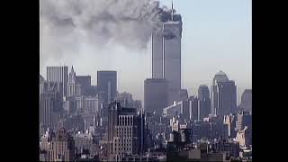 South Tower WTC 2 Attack amp Collapse CNN Roof Top View [upl. by Pogah]