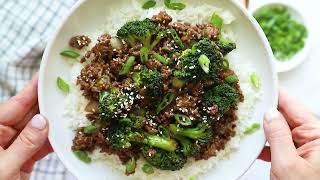 Ground Beef and Broccoli Stir Fry [upl. by Ahsote750]