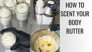 How To Scent Your Body Butter With FragranceEssential Oils [upl. by Miranda206]