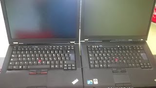 LENOVO thnikpad t410 und t500 Hardware [upl. by Ihn]