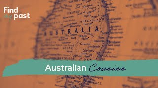 Australian Genealogy and Tracing Australian Cousins  FindmypastFromHome  Findmypast [upl. by Annavas59]