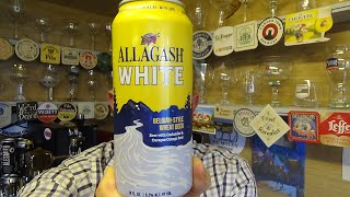 Allagash Brewing Co  Allagash White  Belgian Style Witbeir [upl. by Eelhsa558]