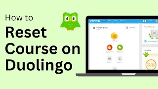 How To Reset A Course On Duolingo [upl. by Teiluj]