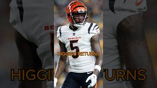 Tee Higgins RETURNS For Sunday Night Football  Bengals Roster Moves [upl. by Siravat680]