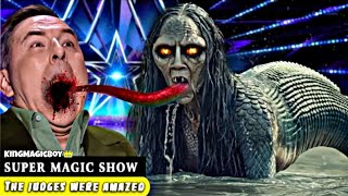 Britains Got Talent 2024 Judges AreTerrified as Sacred Rianas Dark MagicStuns the Audience [upl. by Natrav34]