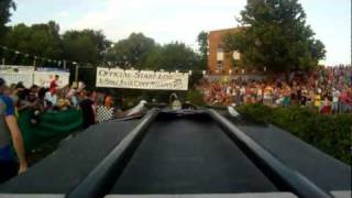 Part 1  2011 Ausable River Canoe Marathon Start Lee Barnett amp Jeff Rankinen [upl. by Eibo]