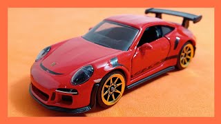 Análise Porsche 911 GT3 RS  991Majorette [upl. by Aicylla864]