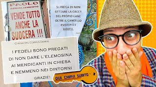 I CARTELLI più DIVERTENTI di sempre parte 94 [upl. by Thill]