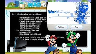 Como Instalar Canal Wad Manager Para Wii [upl. by Ermina]